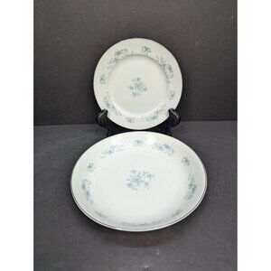 Rose China N Japan 2202 Cathy Porcelain Dishes 1 Dessert Plate 1 Coupe Bowl